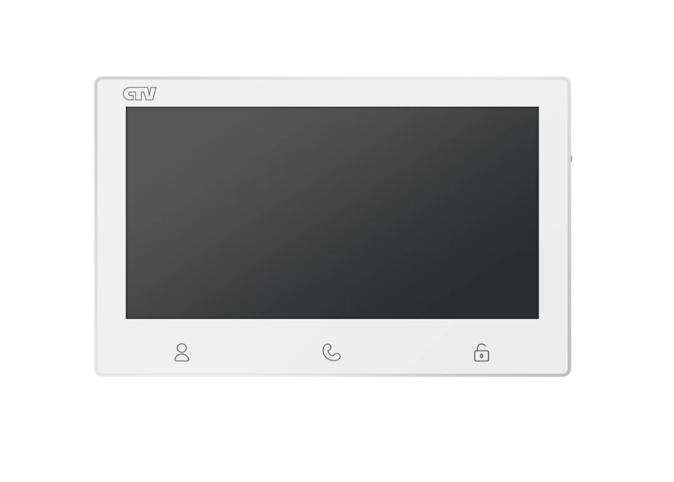 CTV-M3712 Astra W (белый) Монитор домофона цветной