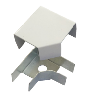 Соединитель ККМО Угол 25 L-образный металлический Угол L-образный для кабель-канала