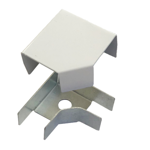 Соединитель ККМО Угол 25 L-образный металлический Угол L-образный для кабель-канала