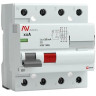 DV 4P 80А/300мА (AC) AVERES (rccb-4-80-300-ac-av) Выключатель дифференциального тока (УЗО)