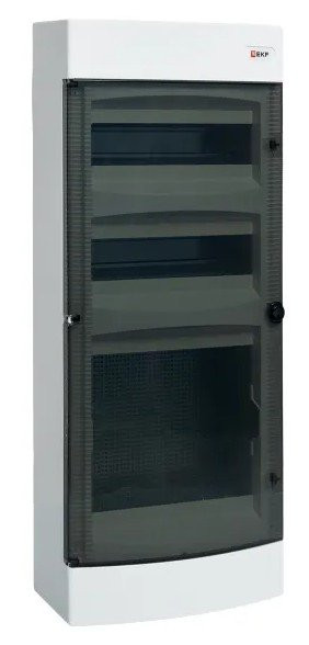 Unix 2х12 модулей + 1 монтажная плата 4 габарит IP41PROxima (ux-2х12+1m-n) Щит слаботочный навесной Unix