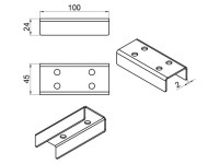 CAME 001PSGRM001 Кронштейн