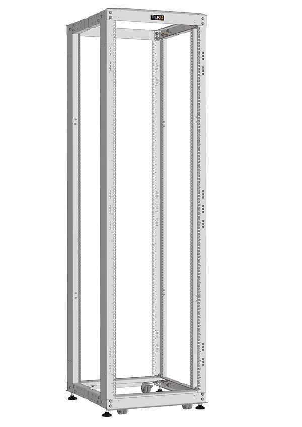 TRK-475510-R-GY Монтажная стойка двухрамная раздвижная 19", 47U (600 -1000)