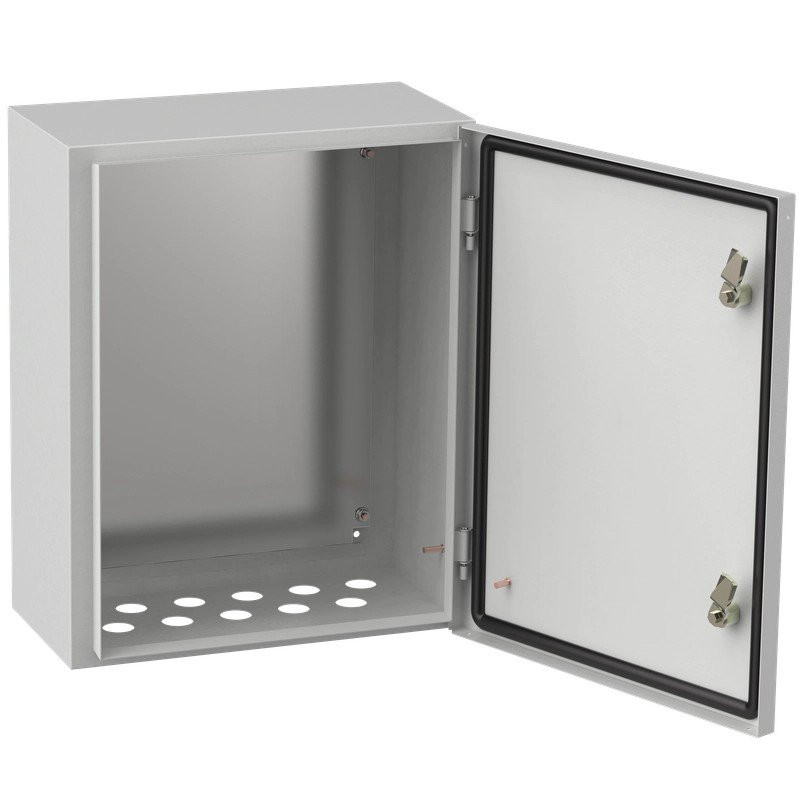 Корпус металлический GENERICA ЩМП-2-0 500х400х220 У2 IP54 с монтажной платой (YKM40-02-54-G) Корпус металлический с монтажной платой