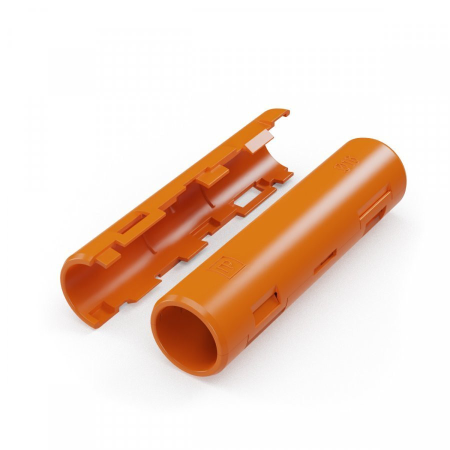 Муфта разборная D16 мм оранжевая (PR13.02459) Муфта
