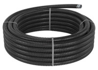 Металлорукав DN 12 в герметичной ПВХ изоляции, чёрный (6071R-012N) Металлорукав в герметичной ПВХ изоляции