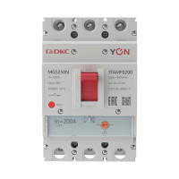 YON MGS250 3P 160-200A 36kA (MGS250N-3TAMF0200) Автоматический выключатель в литом корпусе