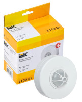 Датчик движения ДД-024В 1100Вт 180-360град 6м IP33 белый (LDD11-024B-1100-001) Датчик движения