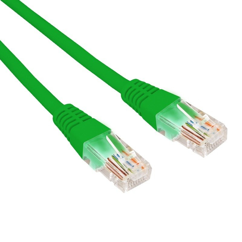Патч-корд U/UTP CAT 6, RJ45-RJ45, 26AWG, LSZH, зеленый, 1.5м REXANT (02-0296-105) Патч-корд UTP