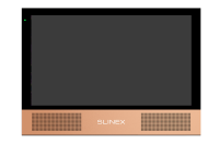 Sonik 10 (Black+Pink Gold) Цветной видеодомофон