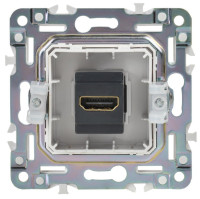 SKANDY Розетка HDMI SK-H01W скрытой установки арктический белый (SK-H10-K01) Розетка HDMI