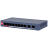 DH-CS4010-8ET2GT-110 Сетевой PoE коммутатор DH-CS4010-8ET2GT-110 Сетевой PoE коммутатор