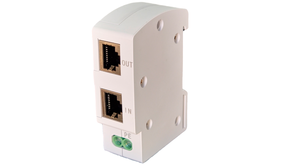 RVi-1NSP10-1GP Устройство грозозащиты цепей Ethernet