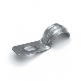 Скоба металлическая однолапковая усиленная противопожарная СМОУ d12-13 мм (100 шт) (PR13.02398) Скоба металлическая