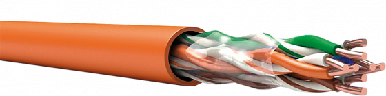 TechnoLAN U/UTP Cat 5e PVC LS нг(A)-FRLS 2x2x0,52 Кабель «витая пара» (LAN) для структурированных систем связи