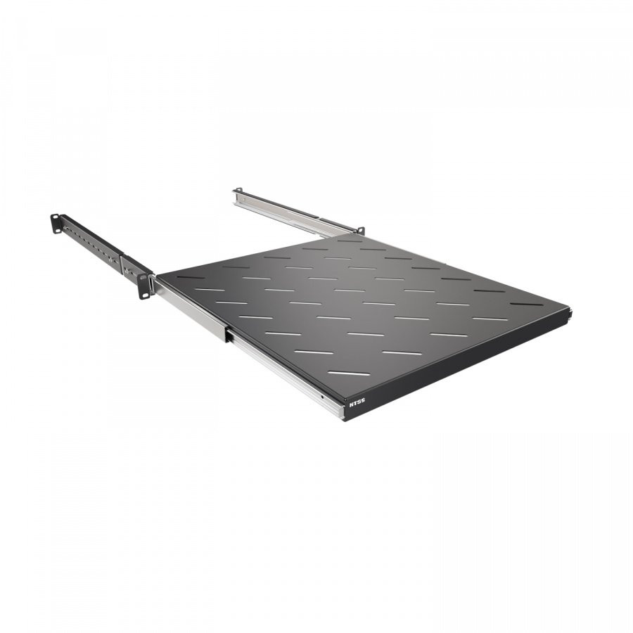 NTSS-MSKB-FS-800-BL 1U нагр.:20кг. 19" 500мм черный Полка выдвижная