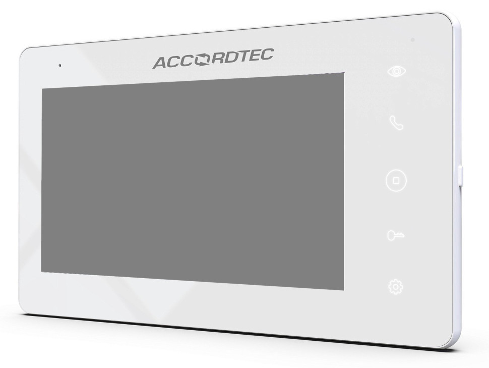 AT-VDA752C/SD WH Монитор домофона цветной с функцией «свободные руки»