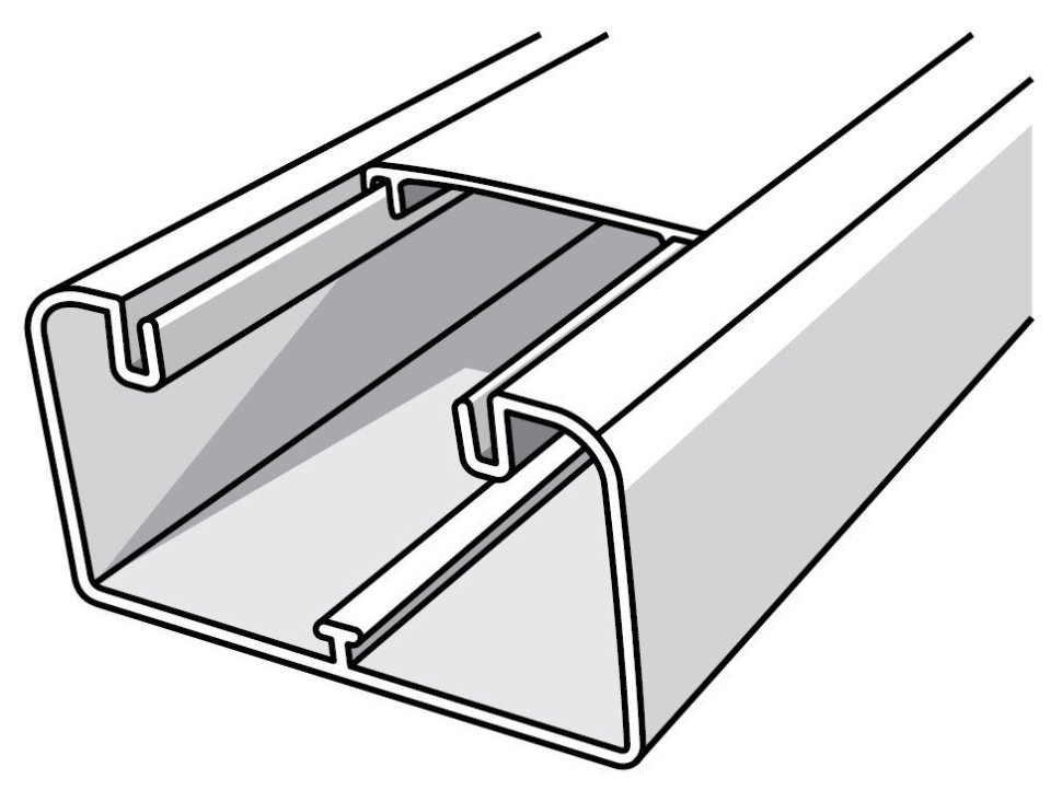 Короб 100х55 ARC-LAN с крышкой (576002-E110) Короб с крышкой, огнестойкость E110