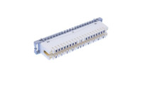 Плинт с размыкаемыми контактами на 10 пар нормальнозамкнутый, маркировка 0-9 (10-0502) Плинт соединительный на 10 пар