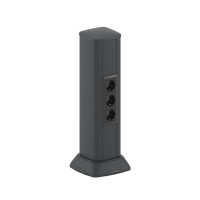 Миниколонна алюминиевая, 0.5 м, чёрный (19553) Миниколонна алюминиевая