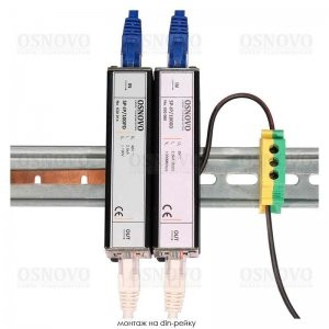 SP-IP/1000D Устройство грозозащиты цепей Ethernet