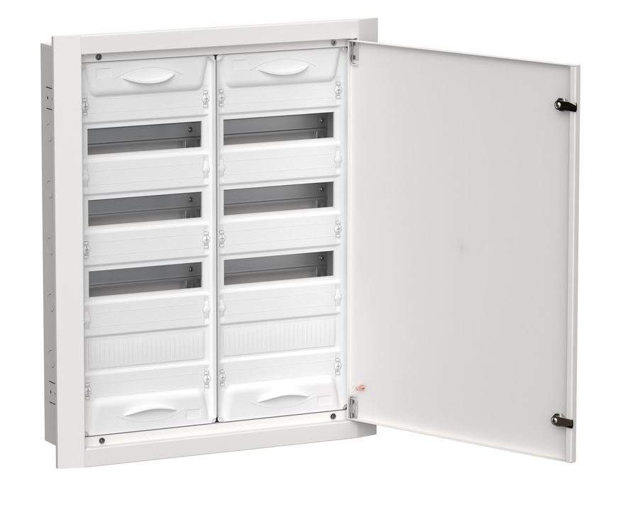 Корпус металлический встраиваемый TITAN 5 ЩРв-96 (2х48) 755х625х130 IP31 одна дверь белый (TI5-50-V-2х048-31) Корпус металлический
