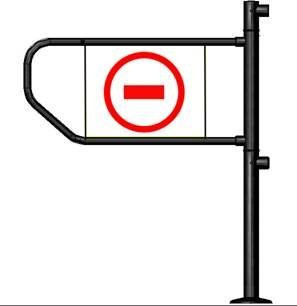 Флажок 32-ЛМ Калитка ограждения левая