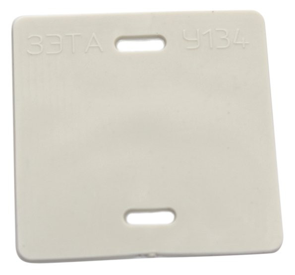 Бирка У134 (Б.квадрат) белая (100шт) (07-6234) Бирка кабельная