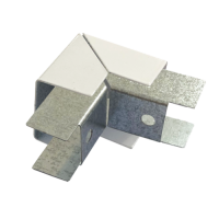 Соединитель ККМО Угол 15 Y-образный внешний металлический Угол Y-образный внешний для кабель-канала