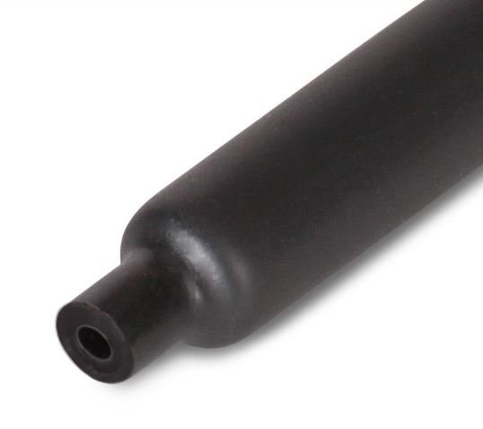 Трубка термоусадочная клеевая ТТК(3:1)-3/1черн. КВТ 75904 Трубка термоусадочная
