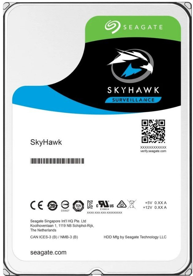 HDD 2000 GB (2 TB) SATA-III SkyHawk (ST2000VX017) Жесткий диск (HDD) для видеонаблюдения