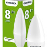 Лампа светодиодная C35 свеча 8Вт 230В 4000К E14 GENERICA (LL-C35-08-230-40-E14-G) Лампа светодиодная