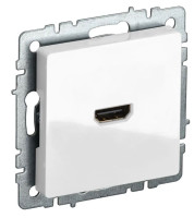Розетка HDMI BRITE PHDMI-0-БрБ белая (BR-H10-K01) Розетка HDMI