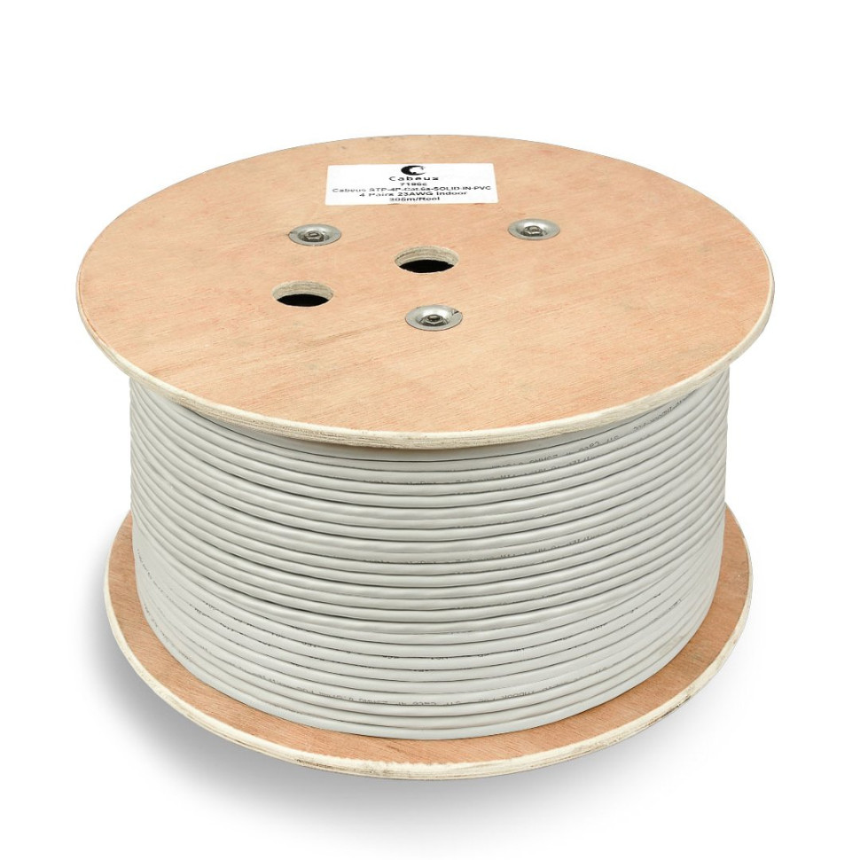 FTP-4P-Cat.6-SOLID-GY-100 (8947c-5) Кабель «витая пара» (LAN) для структурированных систем связи