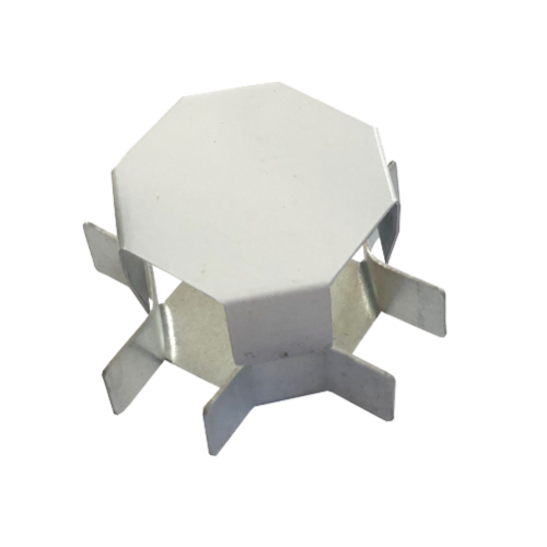 Соединитель ККМО Угол 25 X-образный металлический Угол X-образный для кабель-канала