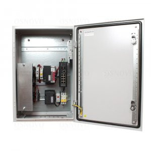 OS-46TB1(SW-80802/ILS(port 90W)) Уличная станция с термостабилизацией и резервным питанием