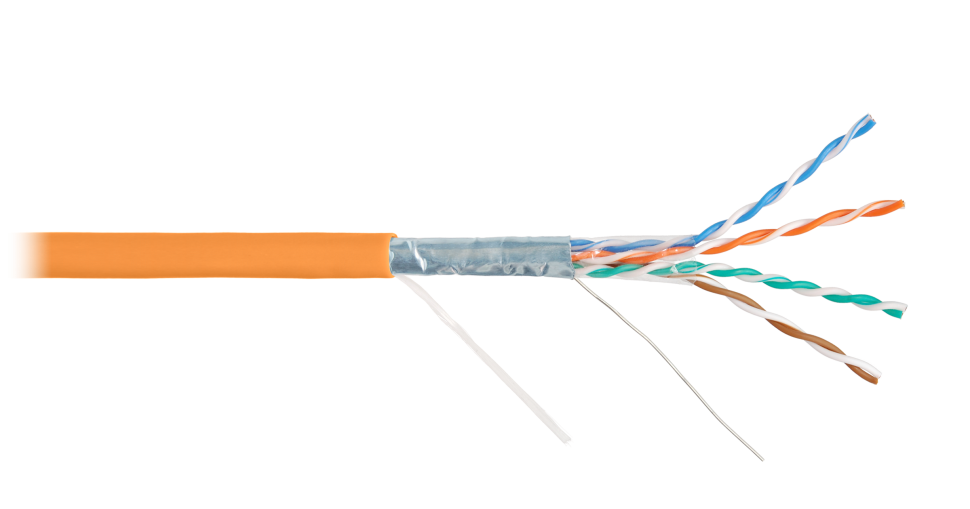 F/UTP 4pair, Cat5e, Solid, In, нг(А)-HF (NMC 4200C-OR) Кабель «витая пара» (LAN) для структурированных систем связи