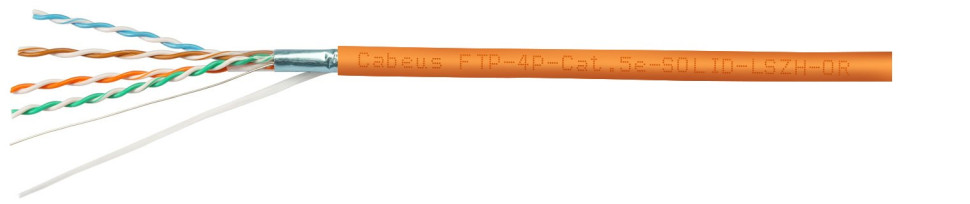 FTP-4P-Cat.5e-SOLID-LSZH (7199c) Кабель «витая пара» (LAN) для структурированных систем связи