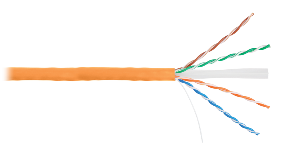 U/UTP 4pair, Cat6, Solid, In, нг(А)-HF (NMC 9140C-OR) Кабель «витая пара» (LAN) для структурированных систем связи