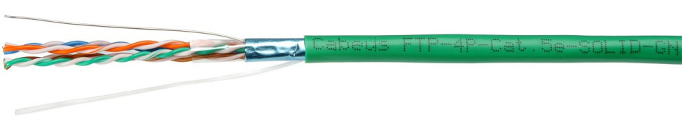FTP-4P-Cat.5e-SOLID-LSLTx-GN-100 (11267c-5) Кабель «витая пара» (LAN) для структурированных систем связи