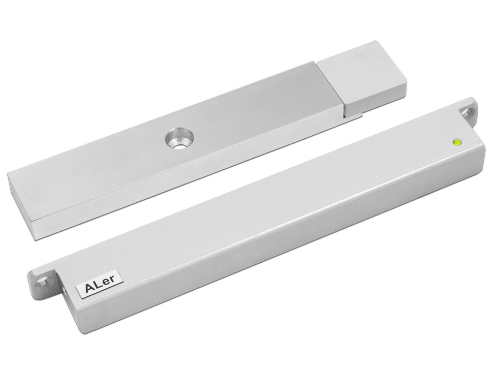 AL-200-24V Premium (серый) Замок электромагнитный
