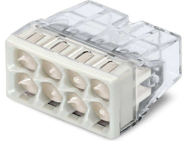 MX3358A-8P (11531c) (10 шт) Клемма соединительная 8-ми проводная
