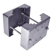 АК-С Адаптер крепления на столб из нержавеющей стали (D110-150 мм, >150 мм по спец. заказу)