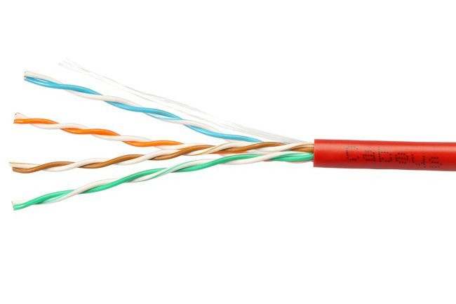 UTP-4P-Cat.5e-SOLID-RD-25 (7249c-7) Кабель «витая пара» (LAN) для структурированных систем связи