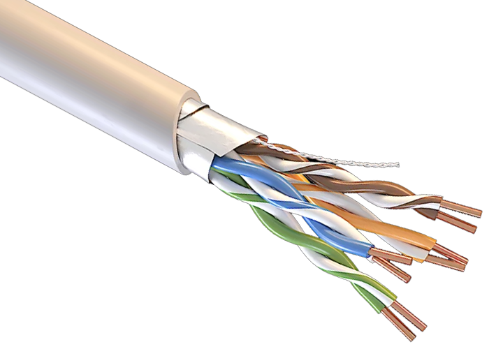 СегментЛАН F/UTP Cat5e PVCLSнг(А)-LSLTx 2х2х0,52 Кабель «витая пара» (LAN) для структурированных систем связи