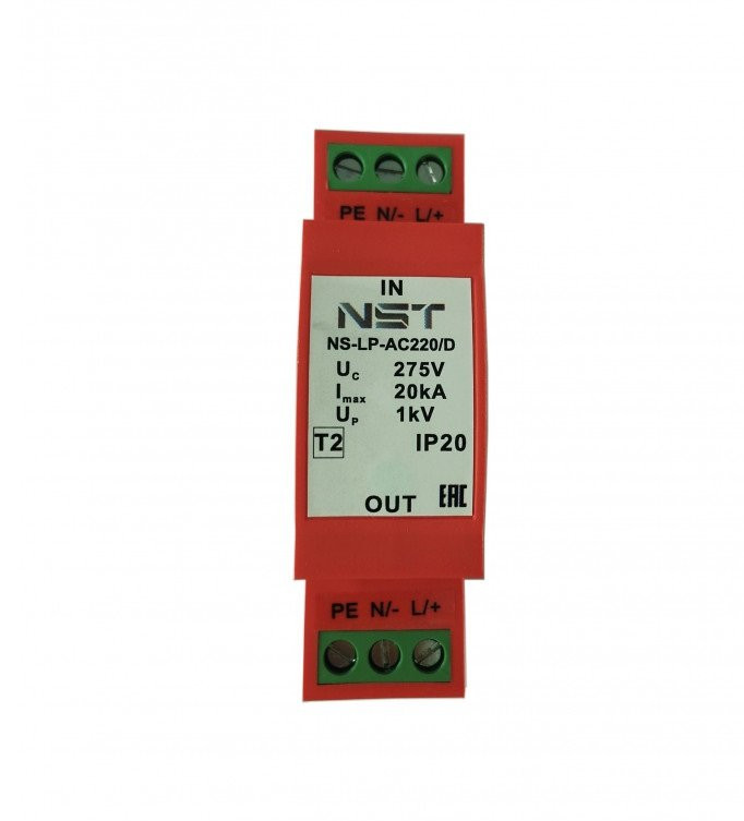 NS-LP-AC220/D Устройство грозозащиты цепей Ethernet