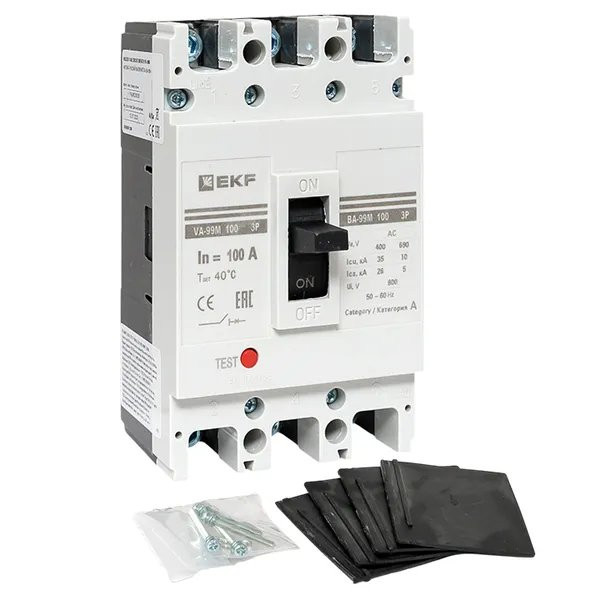 ВА-99М 100/100А 3P 35кА (mccb99-100-100m) Автоматический выключатель в литом корпусе