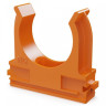 Крепёж-клипса для труб АБС-пластик оранжевая D32 (25 шт) (PR13.0105) Крепление для труб ПВХ