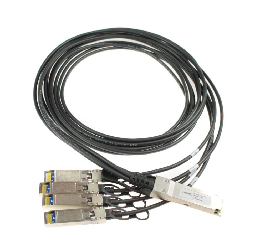 OC-QSFP-4х10G-2M DAC-кабель