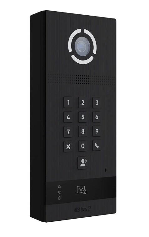 AV-09KFBI BLACK Вызывная панель подъездного IP-домофона